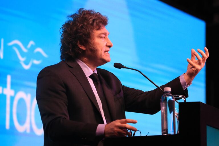 Javier Milei en la Fundación Libertad: “Estamos terminando con la inflación”
