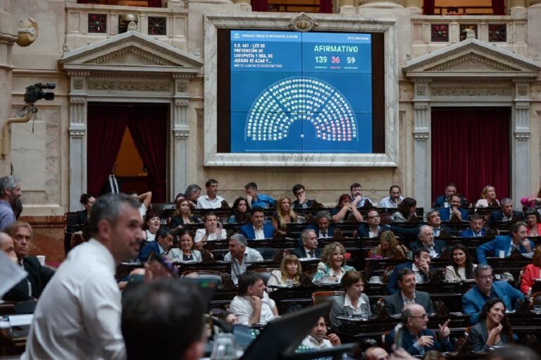 Diputados aprobó y giró al Senado la iniciativa contra la ludopatía Diputados aprobó y giró al Senado la iniciativa contra la ludopatía
