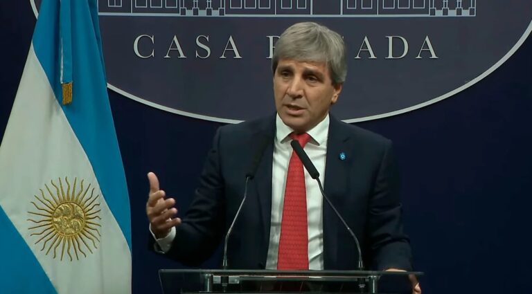 «No solo las reservas»: Luis Caputo avisa al FMI que tampoco cumplirá con otra proyección clave «No solo las reservas»: Luis Caputo avisa al FMI que tampoco cumplirá con otra proyección clave