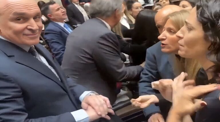 Empujones, gritos e insultos a Espert: por qué se levantó la sesión en Diputados Empujones, gritos e insultos a Espert: por qué se levantó la sesión en Diputados